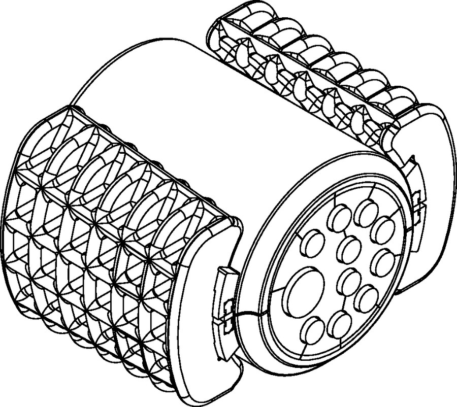 Uszczelnienia dwudzielne mikrorur EZA-t 50 14x7+12-14