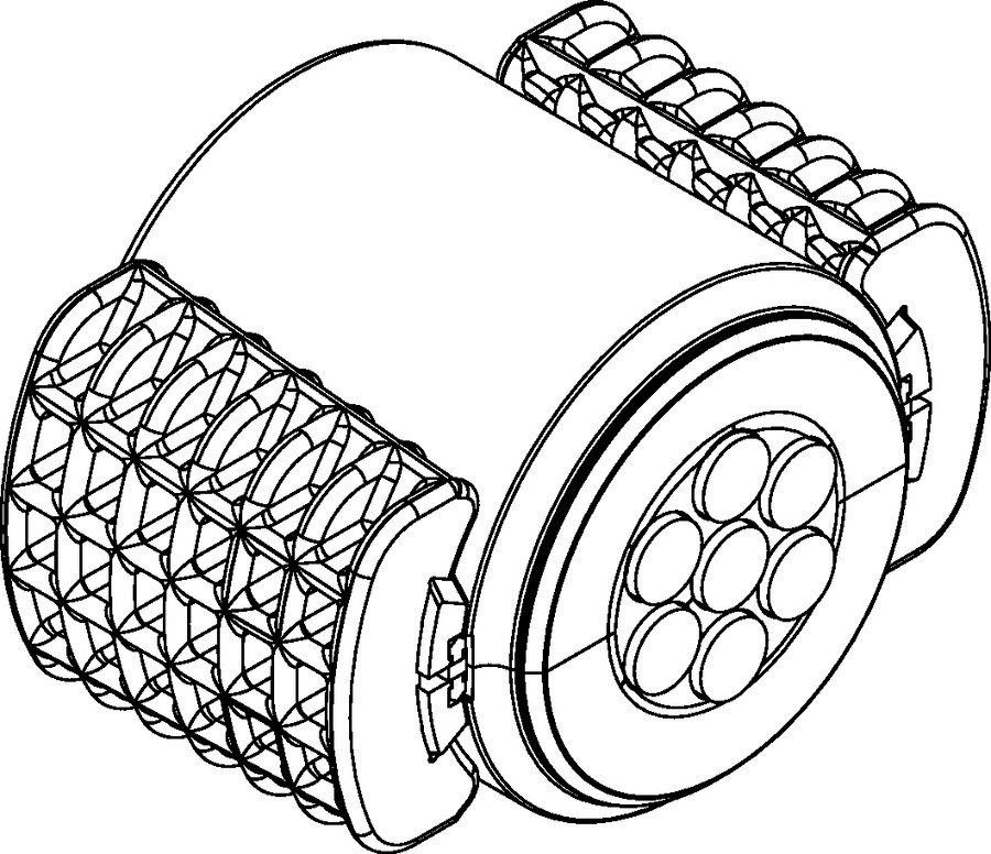 Uszczelnienia dwudzielne mikrorur EZA-t 63 7x12