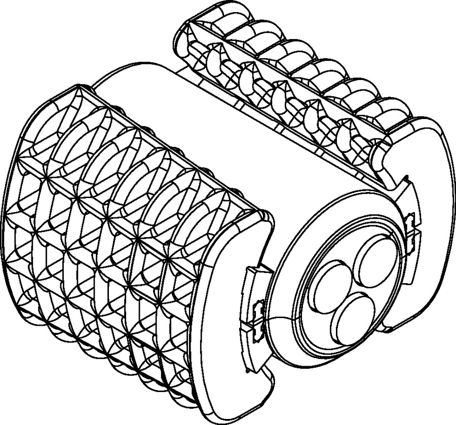 Uszczelnienia dwudzielne mikrorur EZA-t 32 3x12