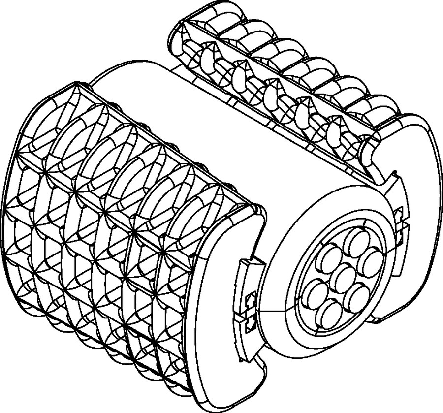 Uszczelnienia dwudzielne mikrorur EZA-t 32 7x7