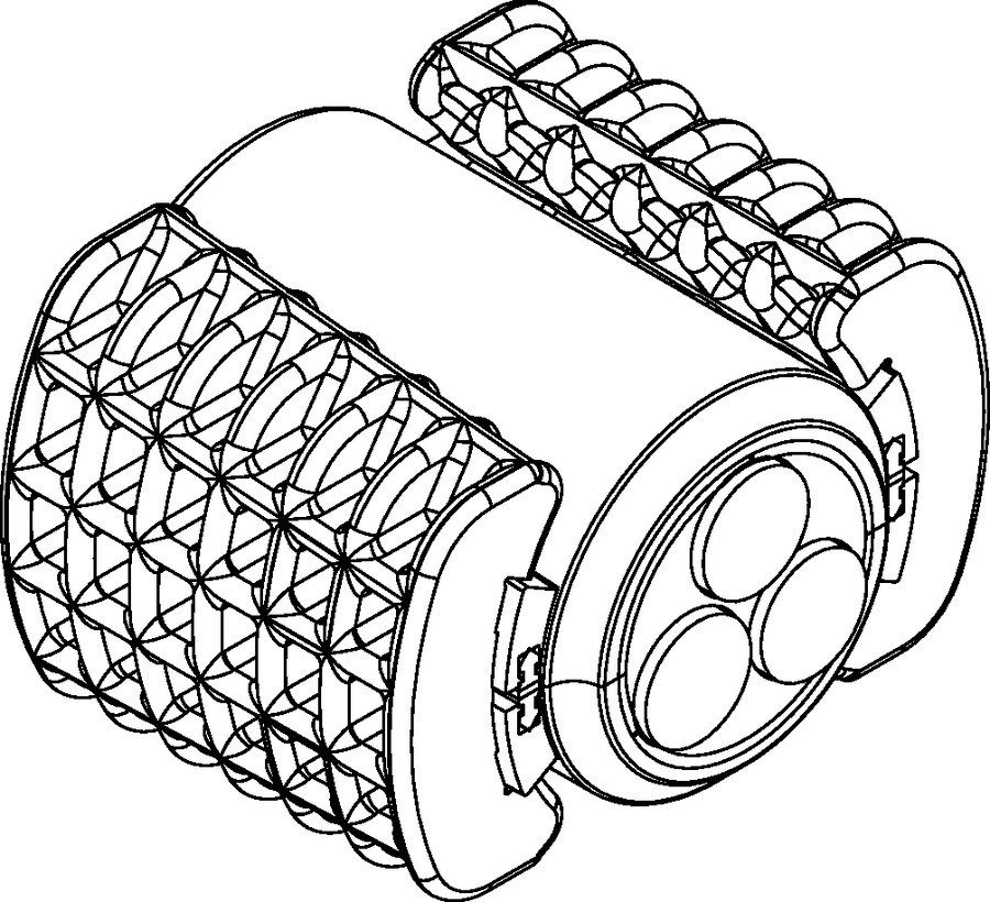 Uszczelnienia dwudzielne mikrorur EZA-t 40 3x16
