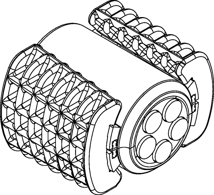 Uszczelnienia dwudzielne mikrorur EZA-t 40 5x12