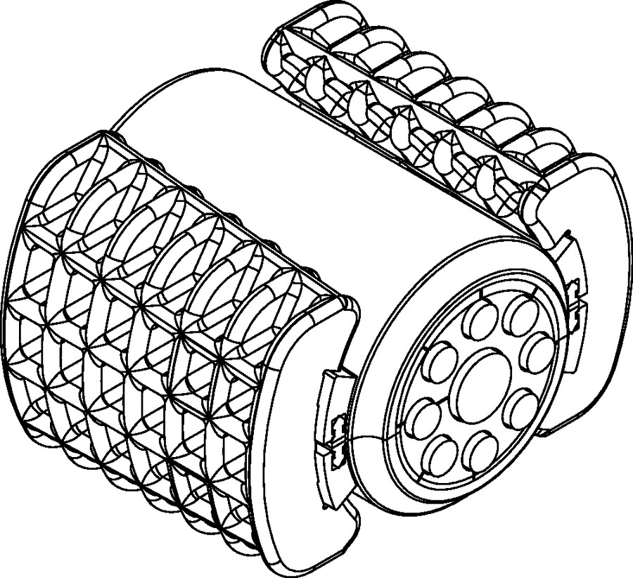 Uszczelnienia dwudzielne mikrorur EZA-t 40 8x7+12-14