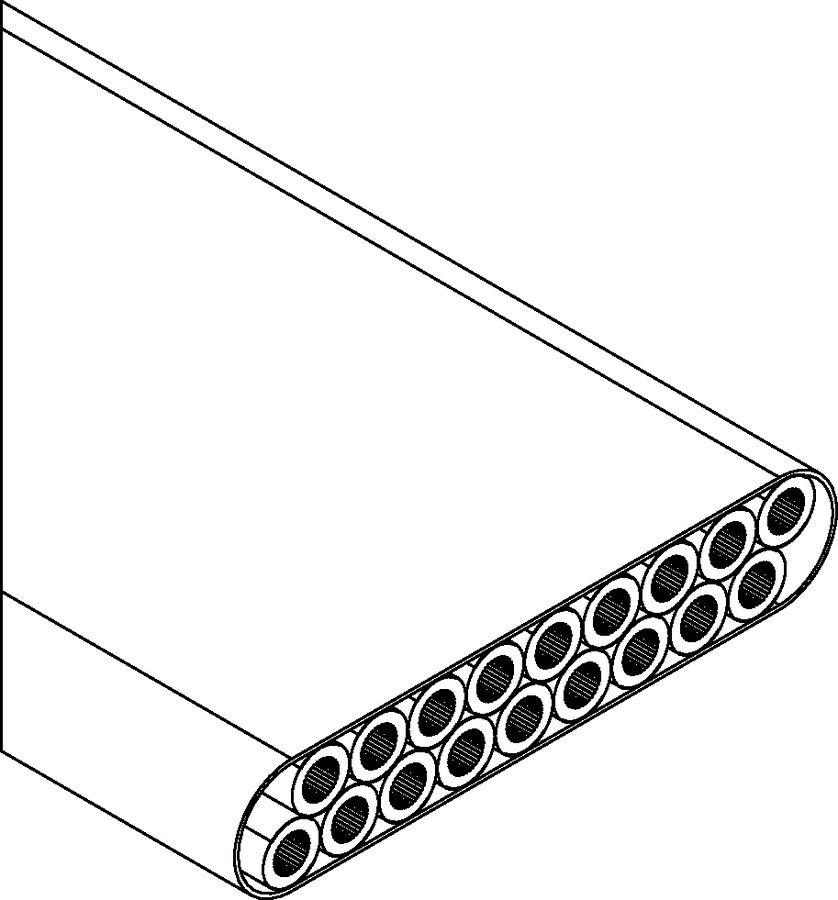 speedpipe z wiązkami rur do kładzenia w ziemi