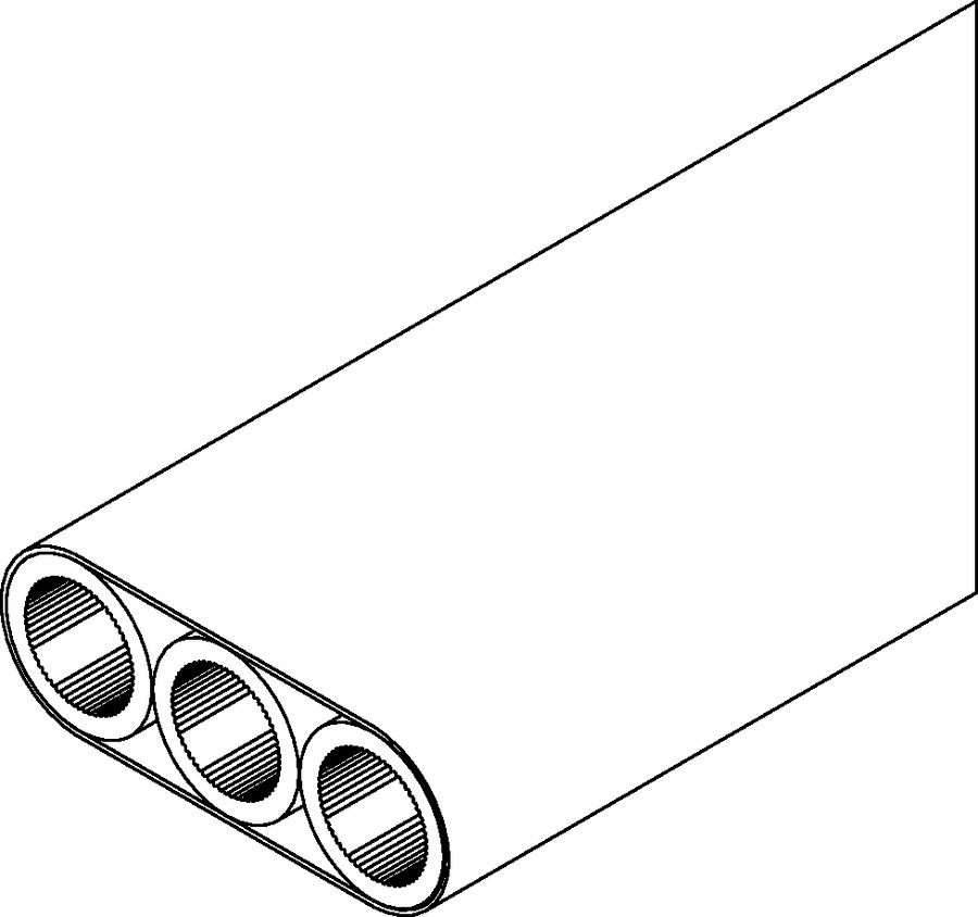 Wiązki rurowe speedpipe do bezpośredniego kładzenia w ziemi SRV-G