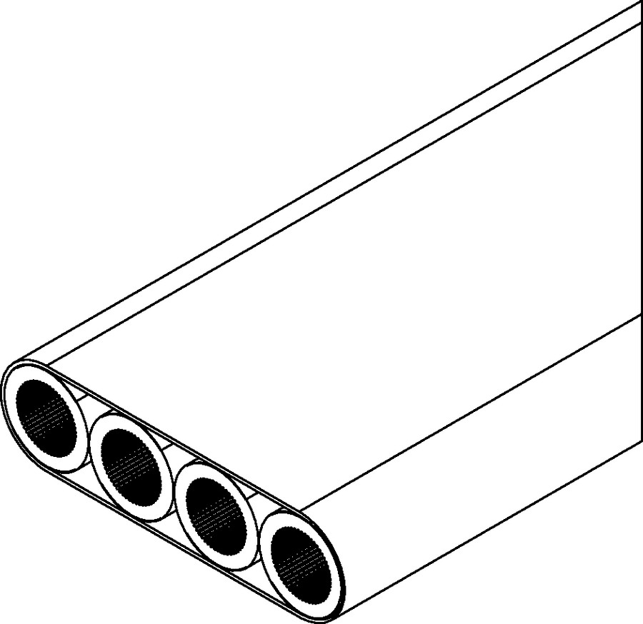 Wiązki rurowe speedpipe do bezpośredniego kładzenia w ziemi SRV-G
