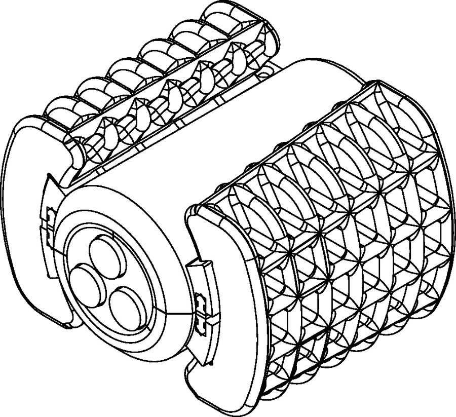 Uszczelnienia dwudzielne mikrorur EZA-t 32 3x10
