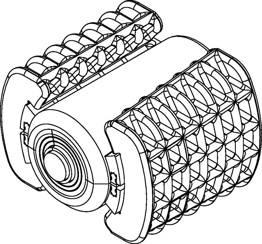 Uszczelnienia dwudzielne mikrorur EZA-t 32 K
