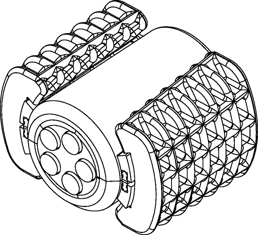 Uszczelnienia dwudzielne mikrorur EZA-t 40 5x10